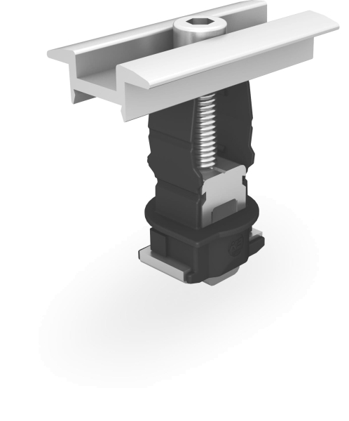 K2 Clamp Set Universal Mittelklemme 25-40mm, schwarz