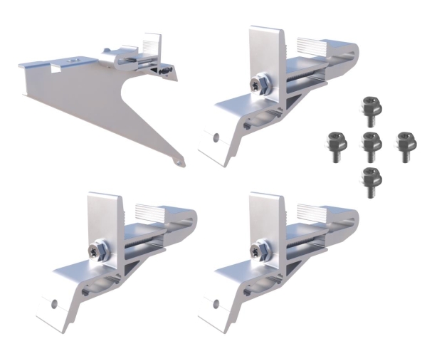 ESDEC FlatFix Wave Winddeflektor-Klammer Set