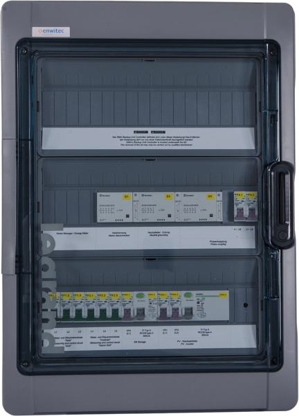 Enwitec Netzumschaltbox SMA SB Storage für 1-ph.WR