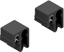 ALTEC Kantenclips aus Polyamid 6.6 HS, schwarz